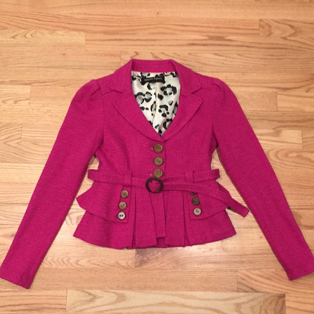 Nanette Lepore pink blazer